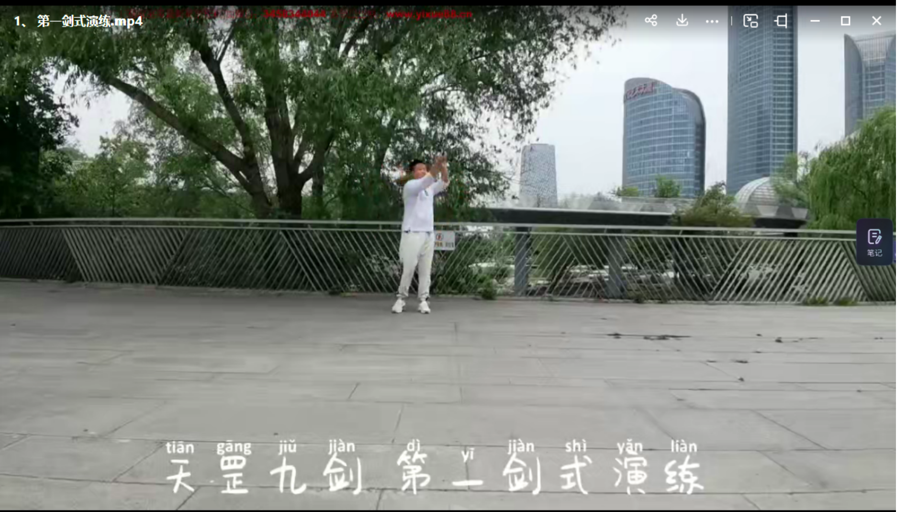 霍毅迅天罡九剑 6集视频+文档