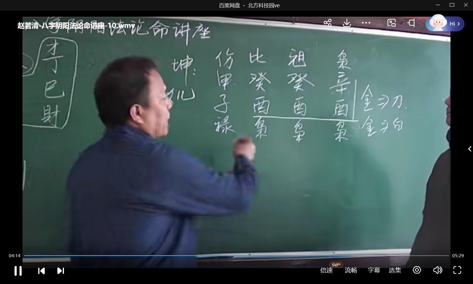 赵若清 八字阴阳法论命讲座视频15集