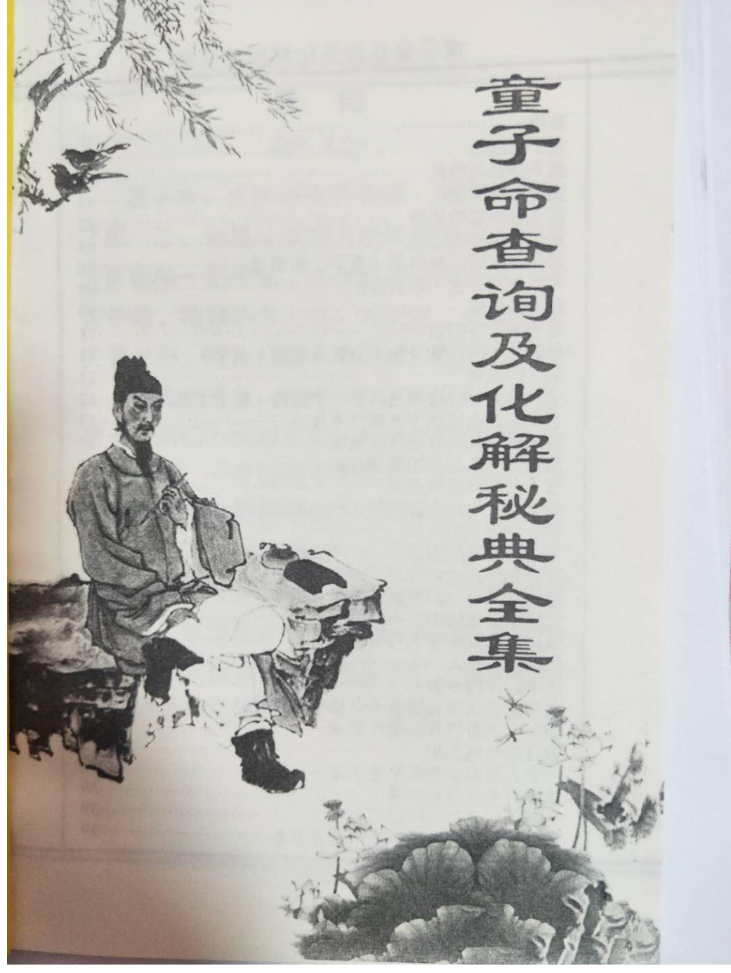 童子命查询及化解秘典全集