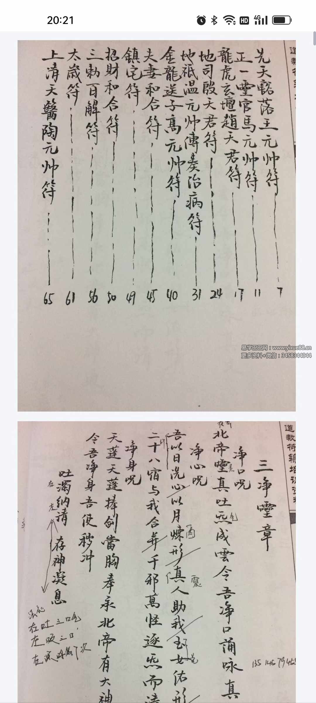 鹤道长 道教雷霆诸将常用符箓汇总85页