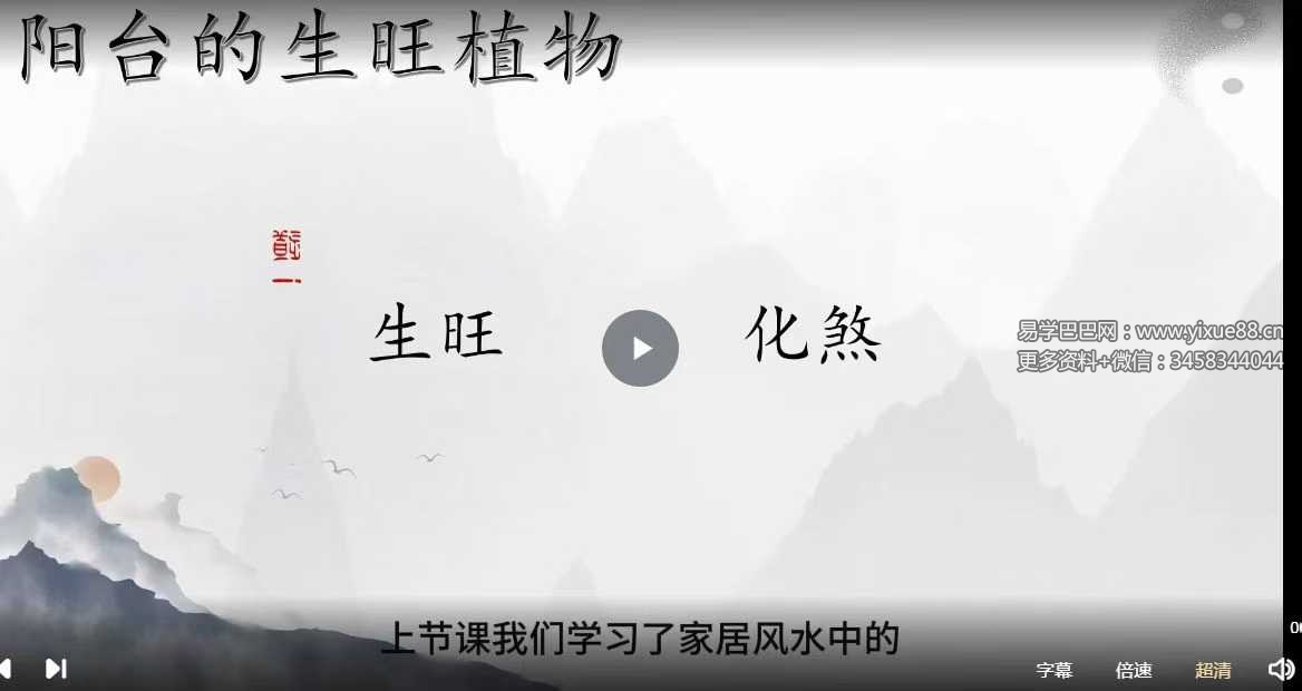 道一《家居风水》20集