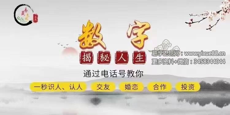 易晟 数字能量学专业课程 20讲