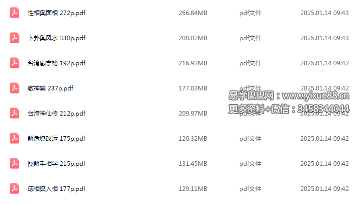 飞云居士《命与神》白话图解典谱1-8册