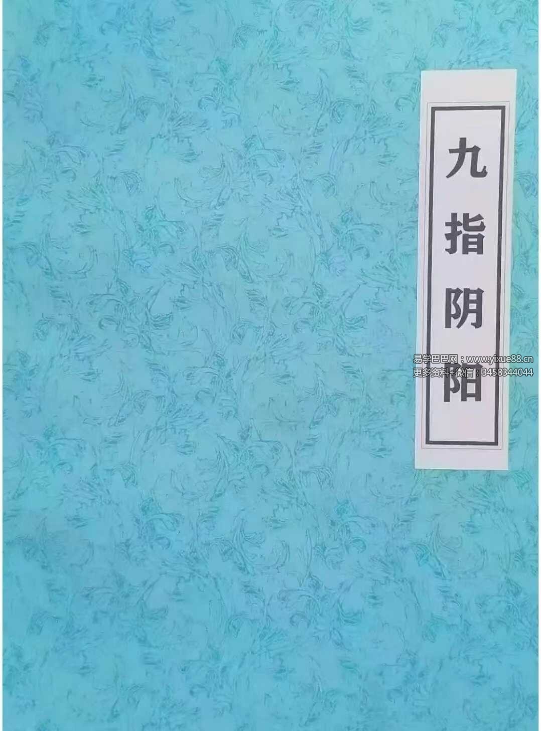《九指阴阳》阴阳先生秘法57页