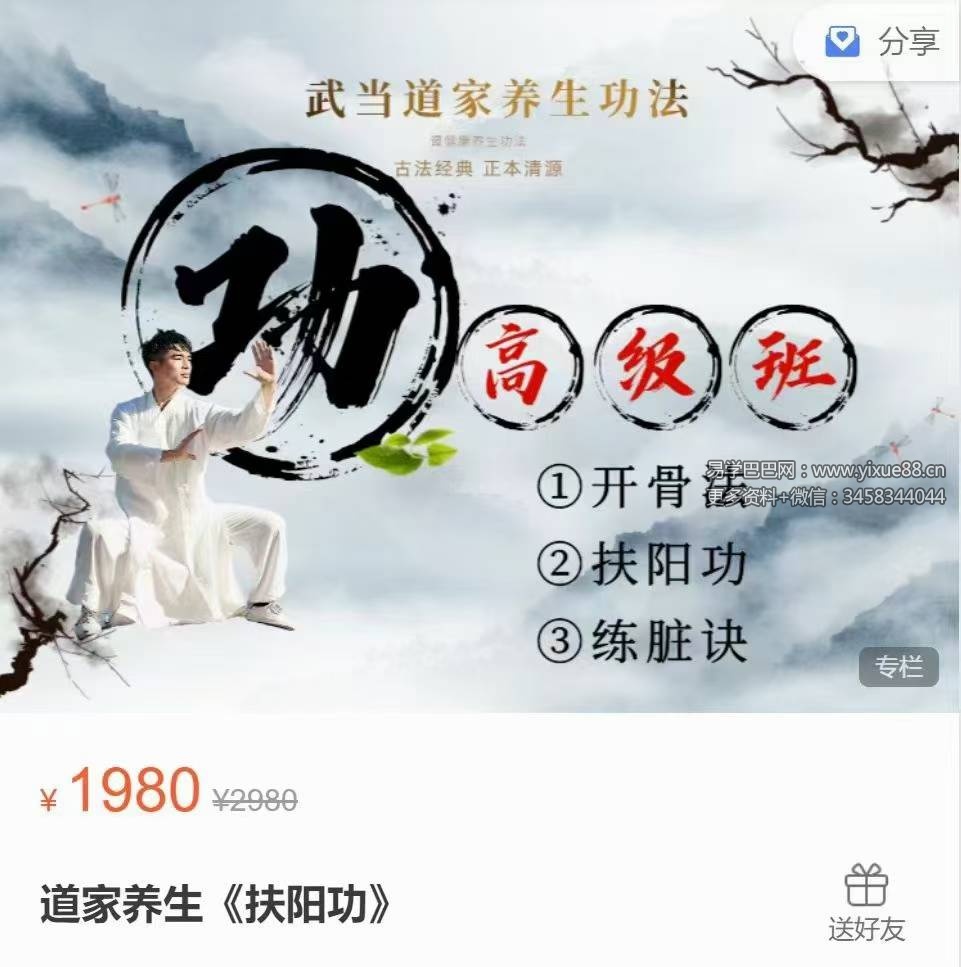 谭健康 道家养生《扶阳功》19集