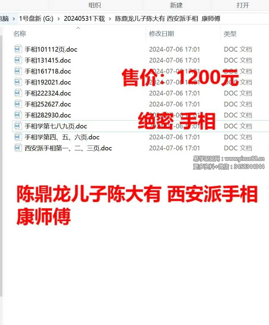 陈鼎龙儿子陈大有 西安派手相【文档】