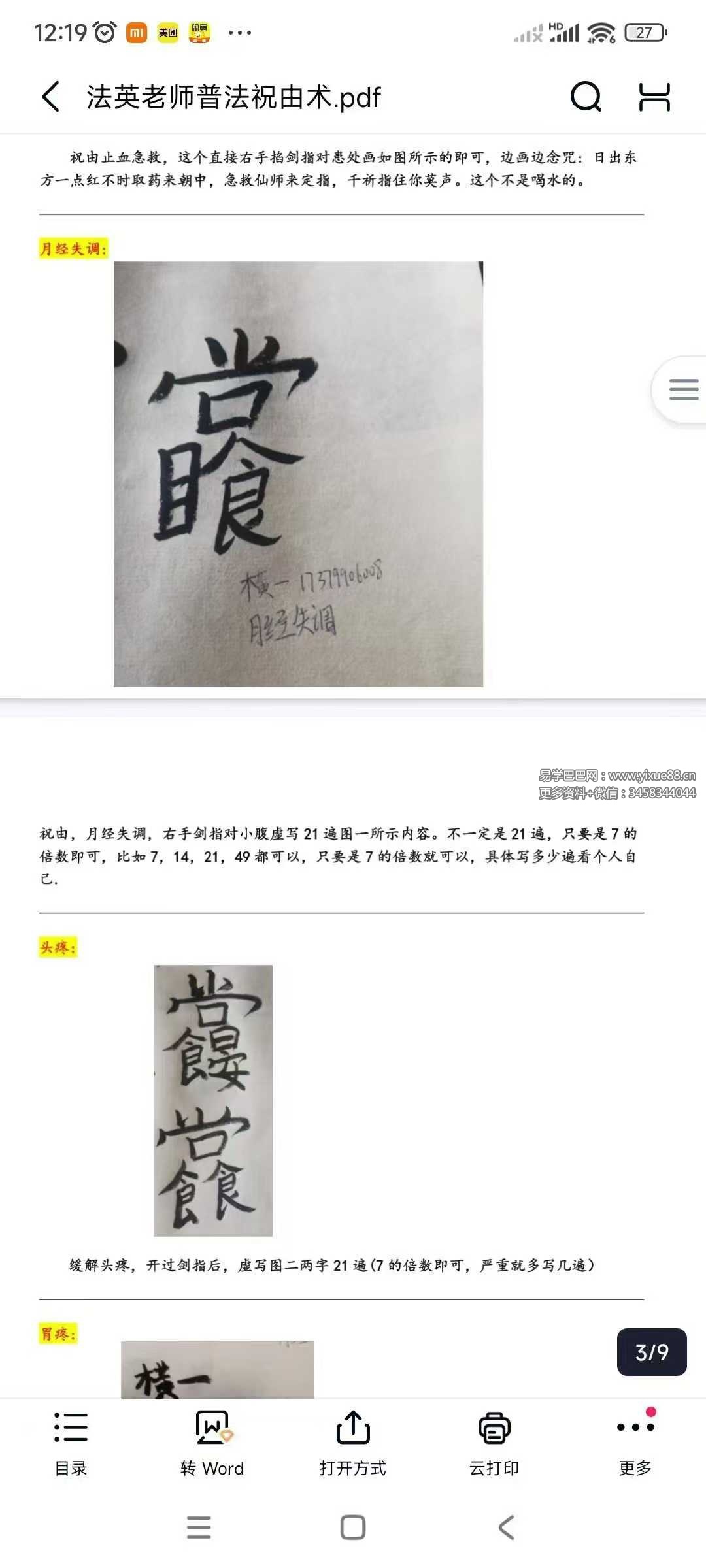 法英《普法祝由术》