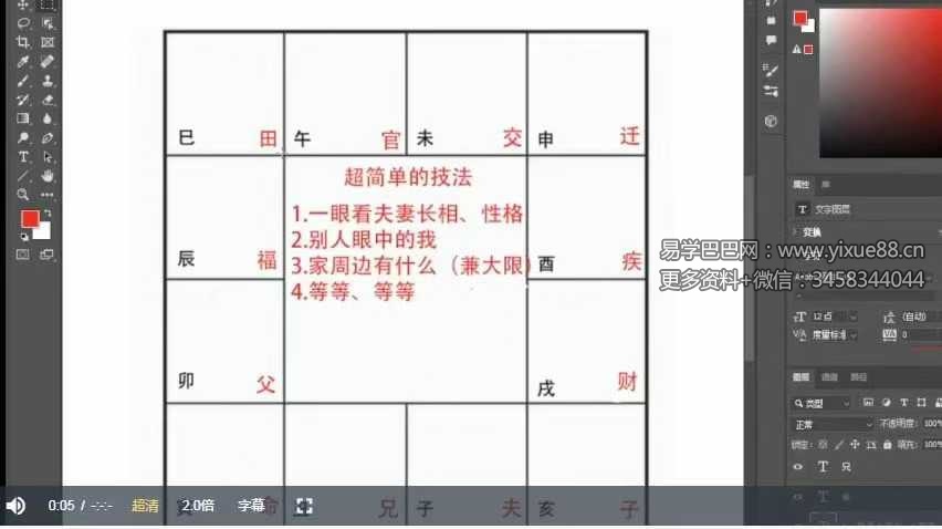 周知先不是仙 北派河洛紫微斗数自化体系基础教学66集