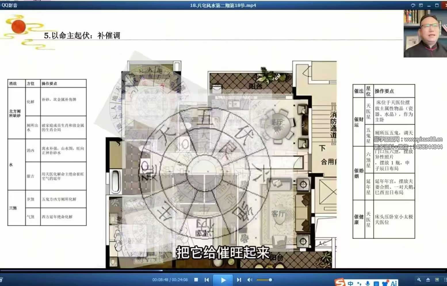 知易而行东篱老师八宅风水第一期+第二期 20集视频课