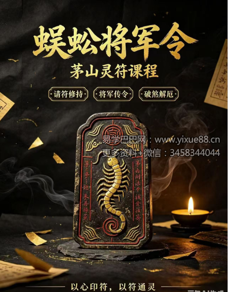 法亮《蜈蚣将军令》仅法本