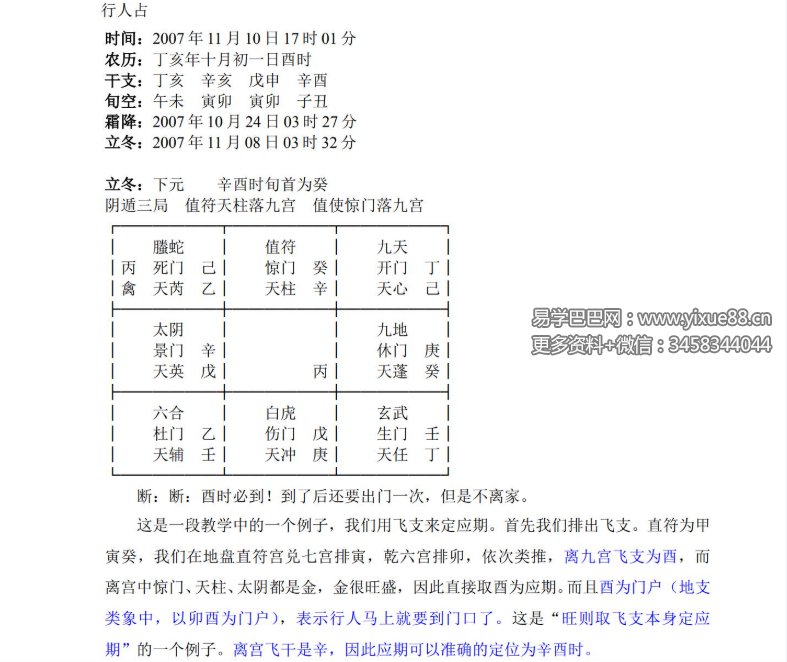 叶飘然古星门奇门2015年视频+资料