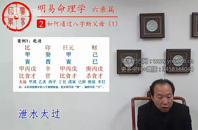 徐丙昕四柱八字六亲篇16集
